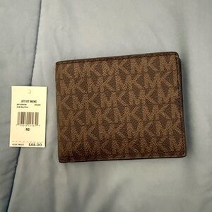 Michael Kors Jet Set Men's Brown Wallet